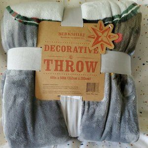 Berkshire Deck The Cars Christmas Throw Blanket